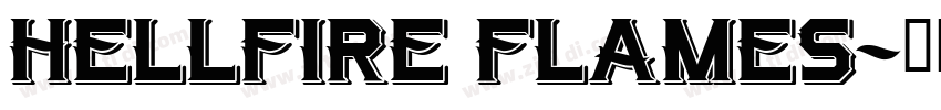 Hellfire Flames字体转换